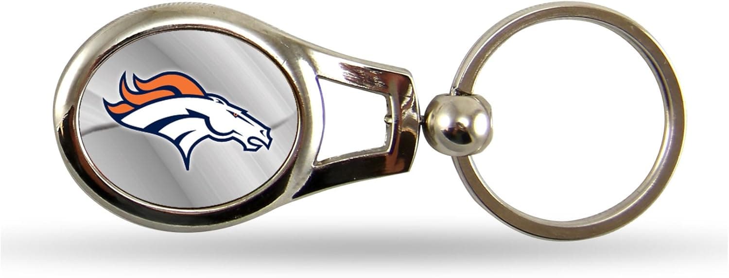 Rico NFL Oval Keychain