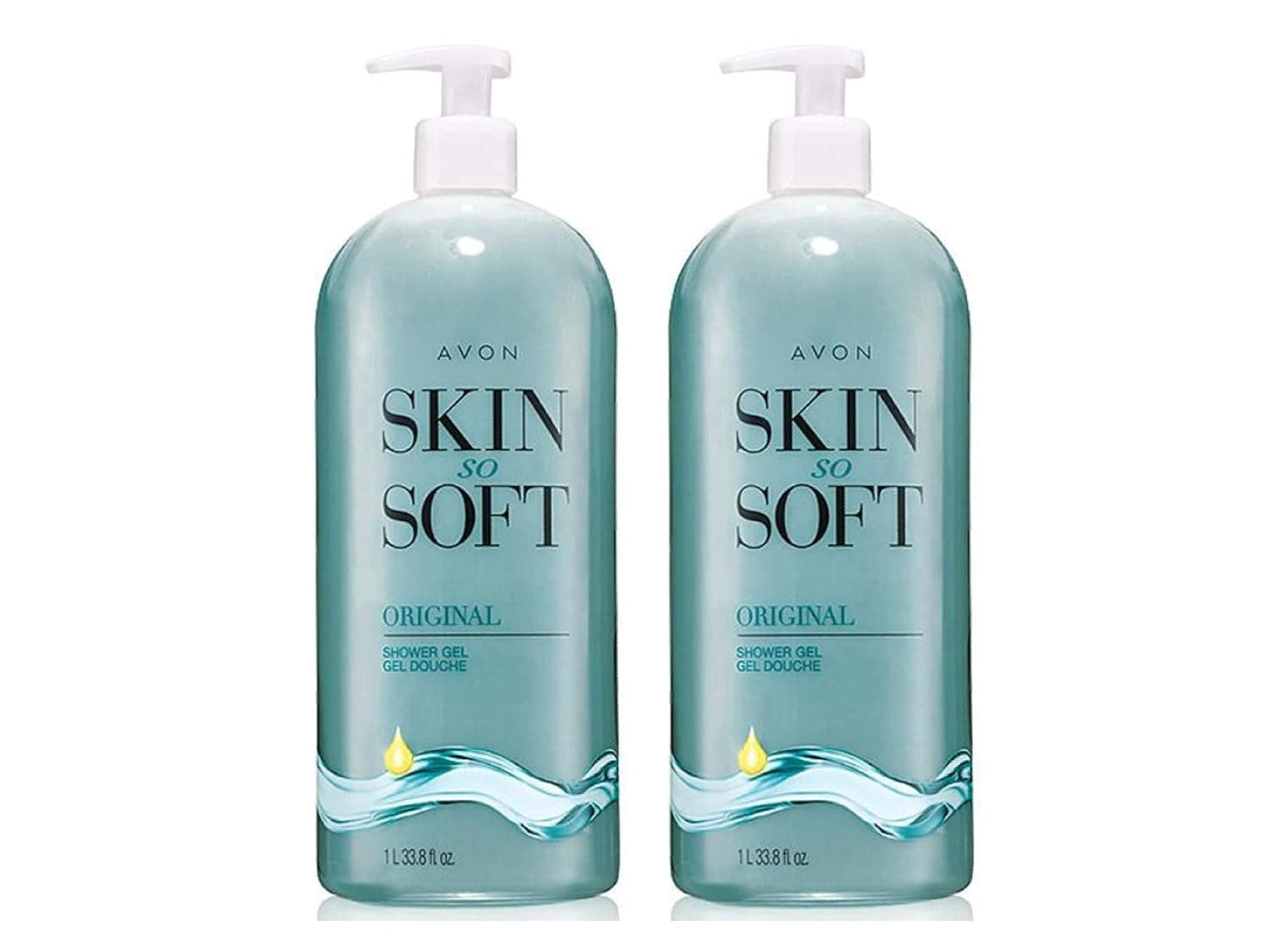 Avon Skin So Soft Original Bonus-Size Shower Gel 2 pack
