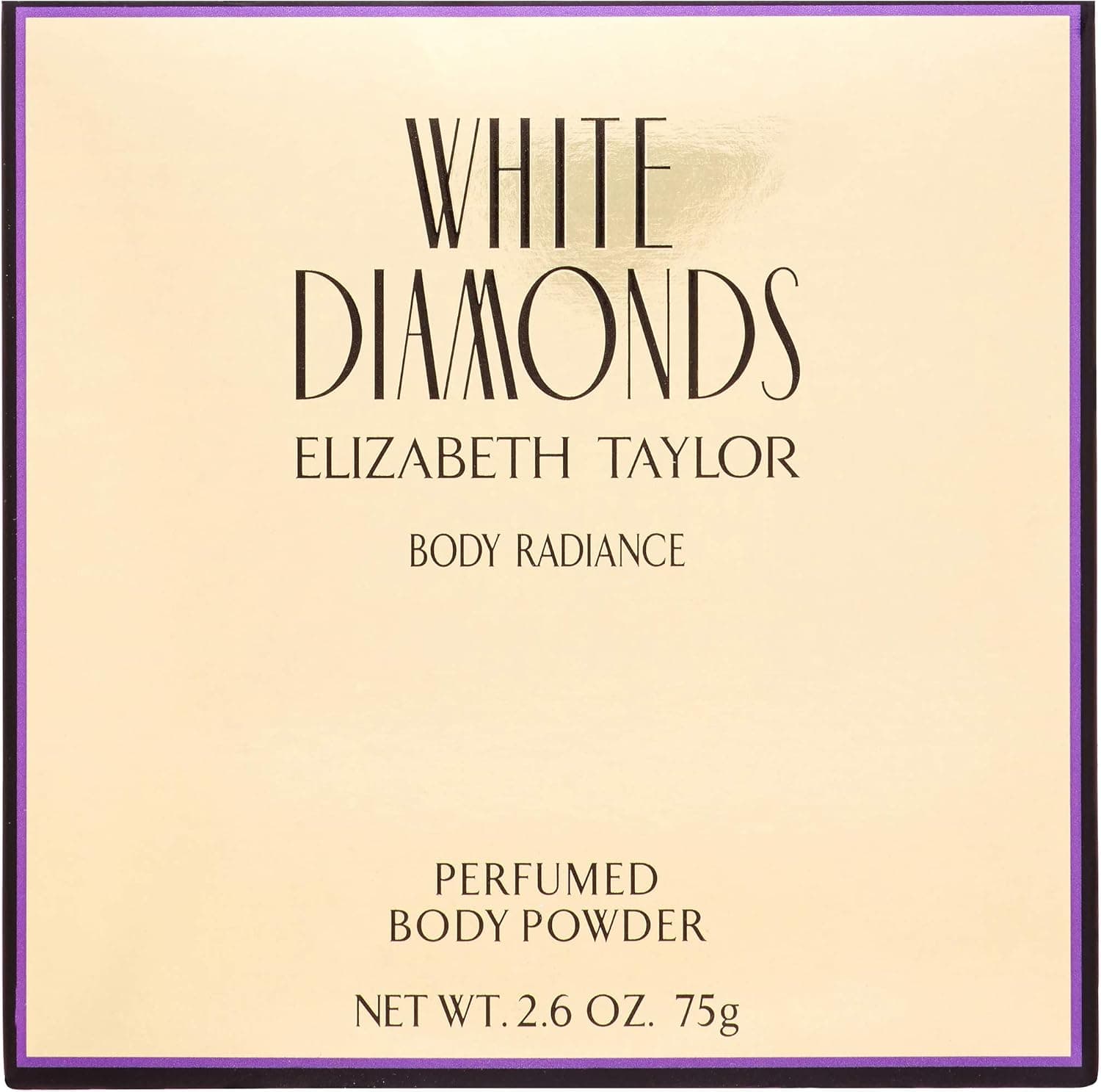 Elizabeth Taylor White Diamonds Body Radiance Perfumed Body Powder 2.60 oz (Pack of 4)