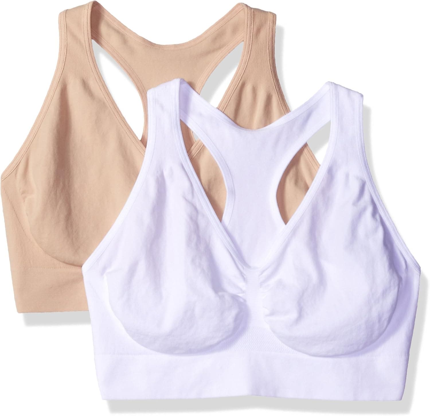 Hanes Women's Comfy Support Wirefree Bra Dhhut1 2-Pack