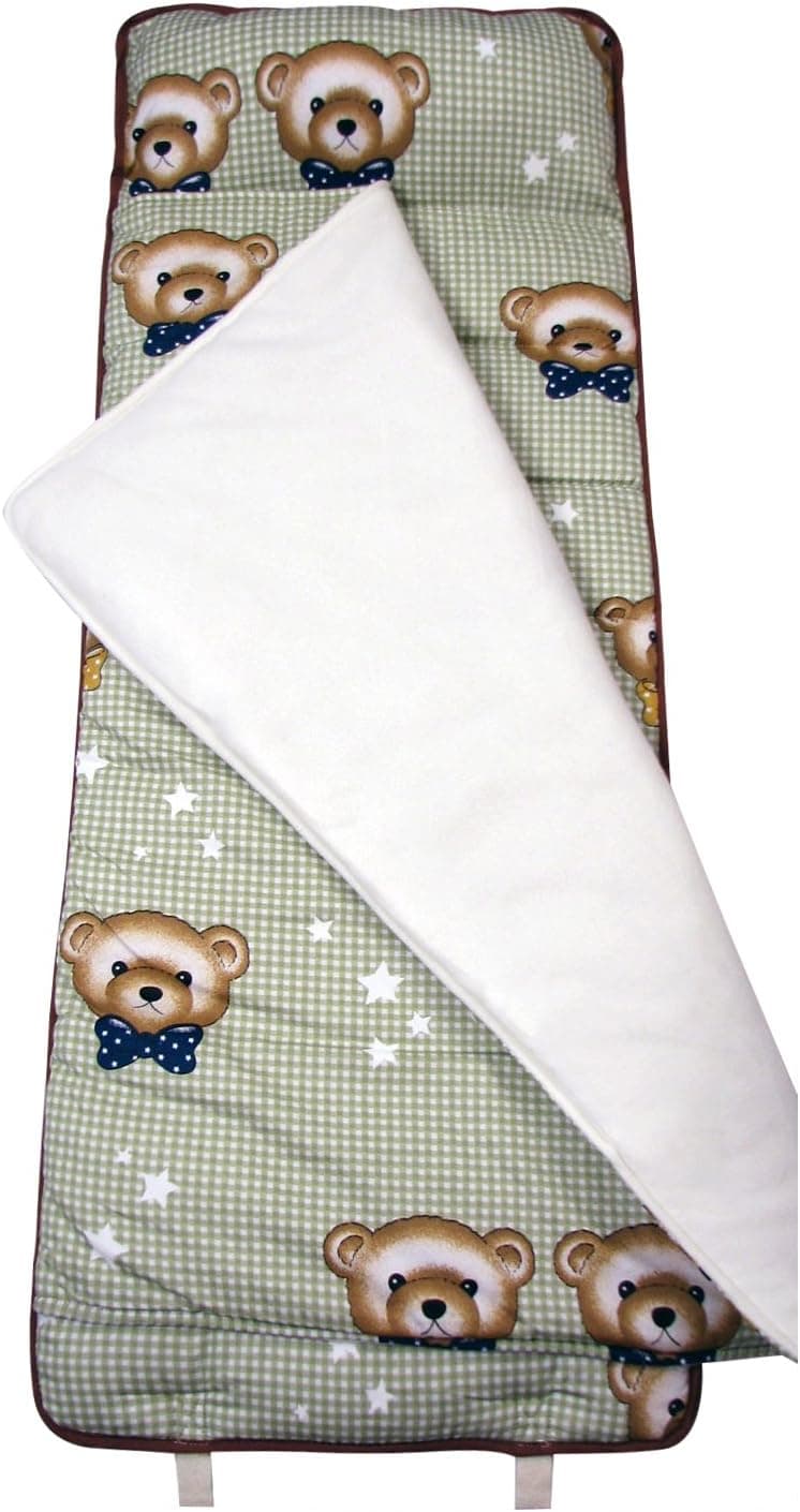 SoHo My Cuddly Bears Nap Mat for Toddler, Rollable