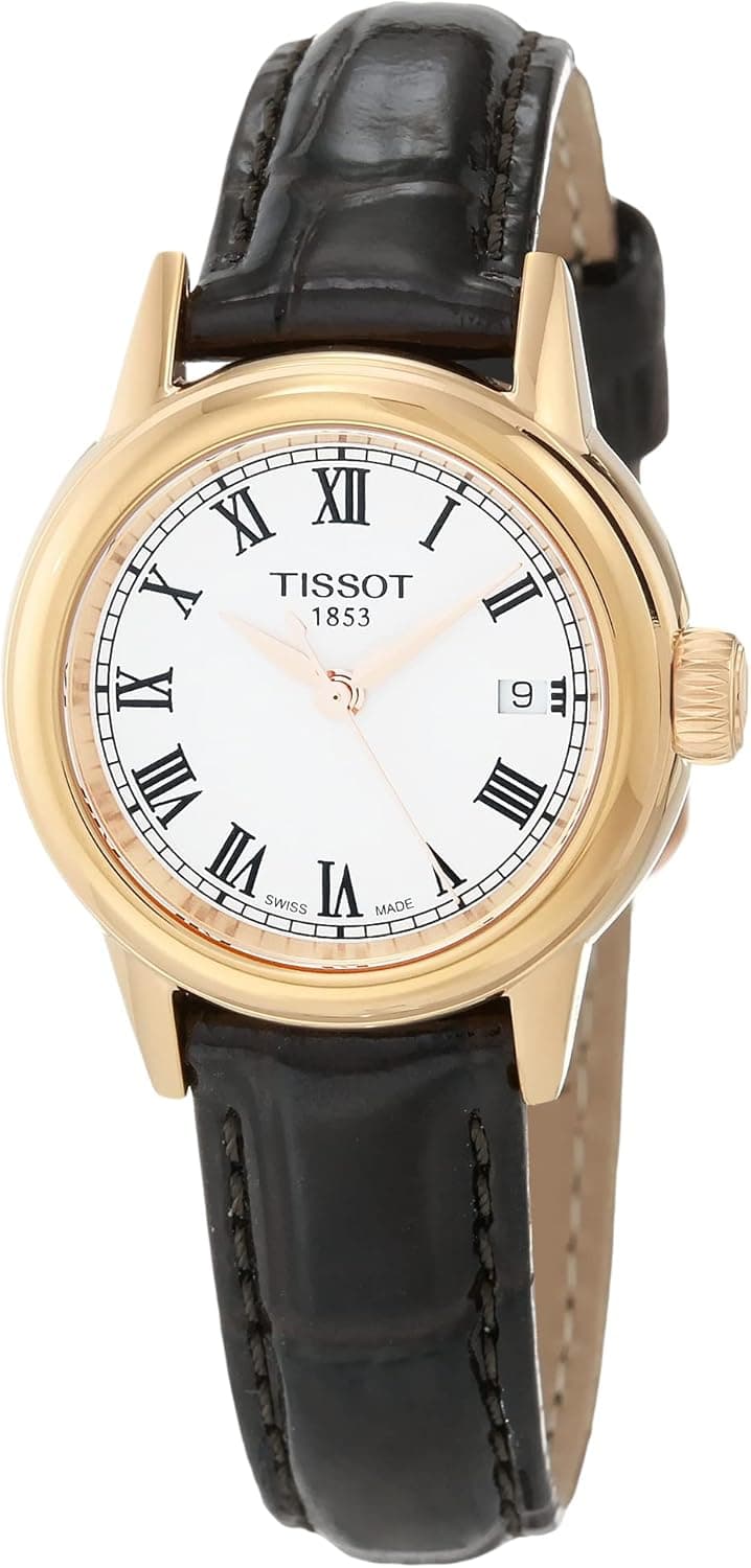 Tissot Women's T0852103601300 Analog Display Swiss Quartz Brown Watch