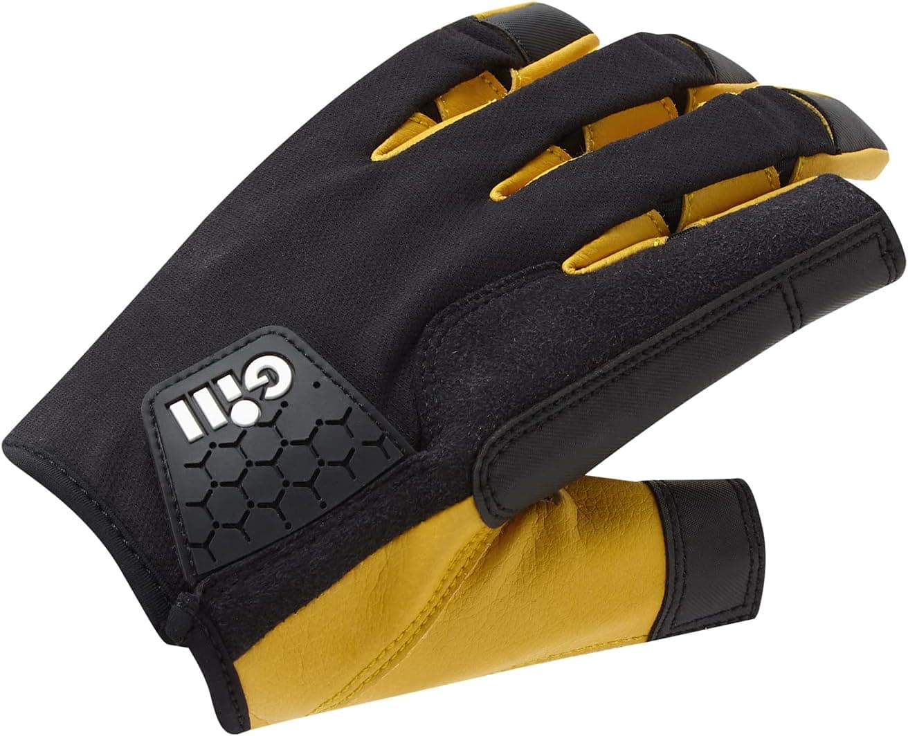 Gill Pro Sailing Gloves - Long Fingers with Exposed Finger and Thumb - Flexible Proton-Ultra XD & Dura-Grip Fabric