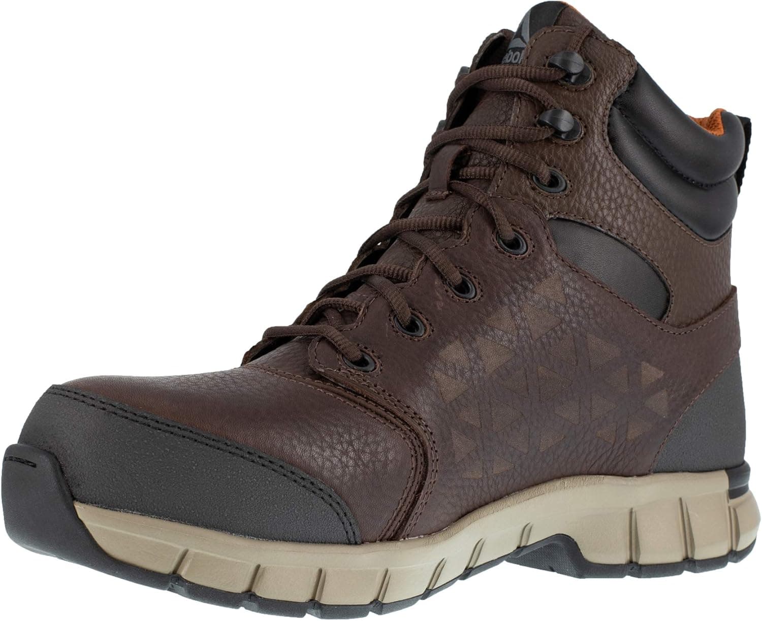 Reebok Men's Sublite Cushion Safety Toe 6" Athletic Work Boot Industrial & Construction