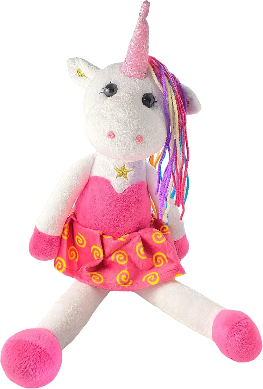 16" Lucky Star Unicorn Stuffed Animal Ballerina | Unicorn Plush, Stuffed Unicorn, Plush Unicorn, Stuffed Unicorn For Girls, Stuffed Animal Unicorn, Unicorn Stuffed Animals, Plush Toy Unicorn