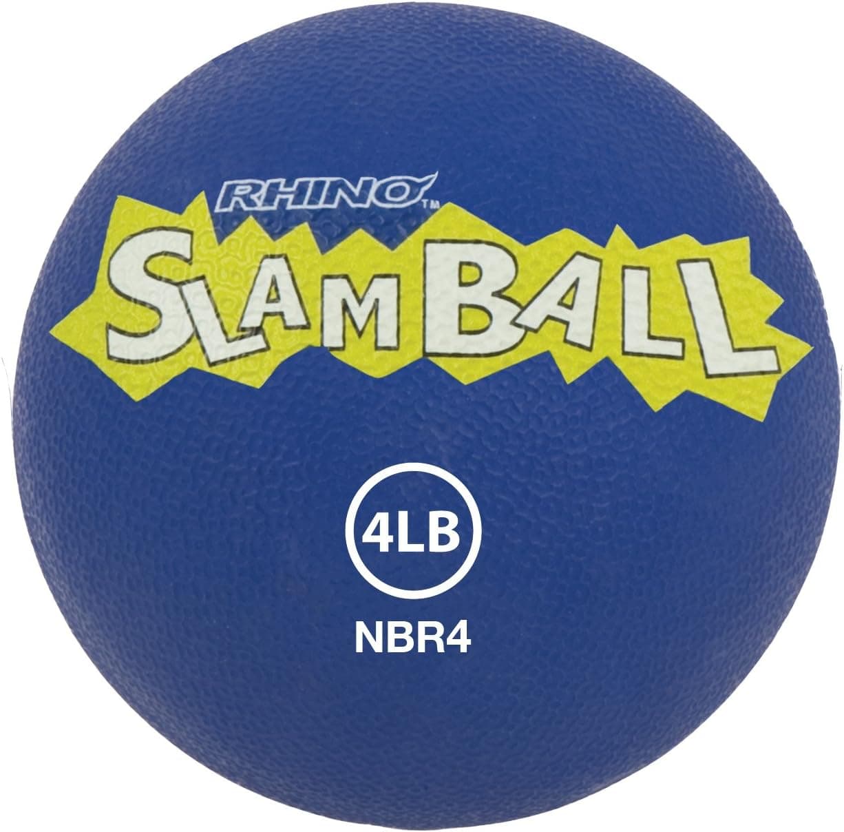 Champion Sports Rhino Slam Medicine Balls, 4 lb, Blue