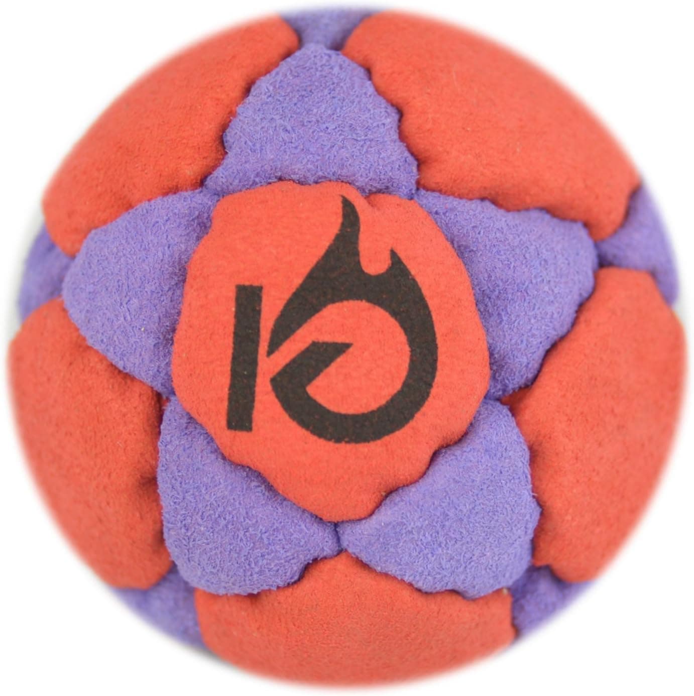 KickFire StarSacks Sand Filled Hacky Sack Leather Footbag 32 Custom-Made Panels for Kids, Teens, and Adults Available in Six Colors
