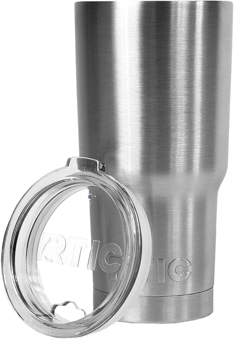 RTIC 20 Oz Stainless Steel Tumbler NEW silver