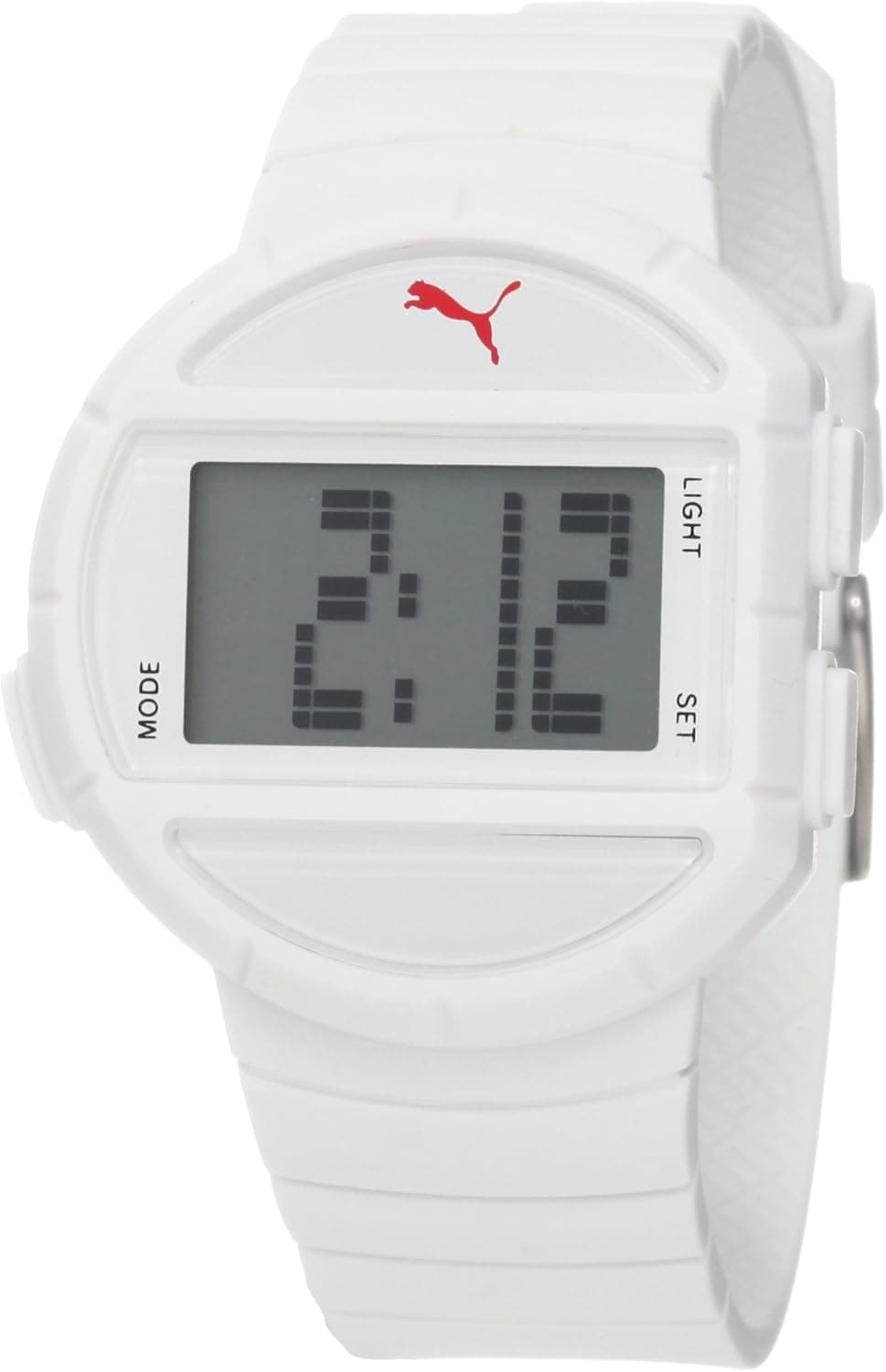 PUMA Women's PU910892001 Half-Time Small Digital White Watch