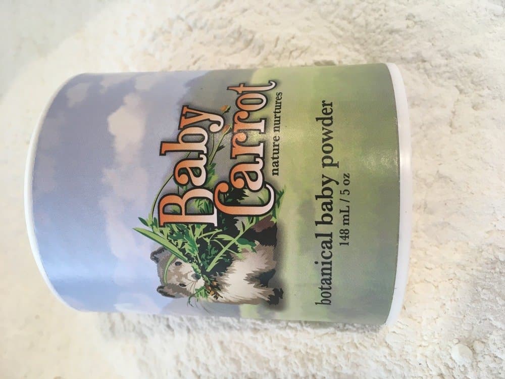 Botanical Baby Powder Wild Carrot Herbals 5 oz Powder