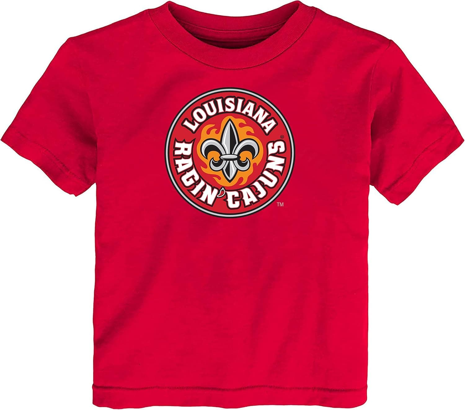 Future Tailgater Louisiana Lafayette Ragin Cajuns Logo Baby/Toddler T-Shirt