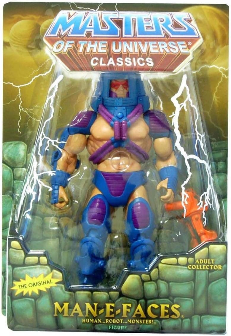 HeMan Masters of the Universe Classics Exclusive Action Figure ManEFaces