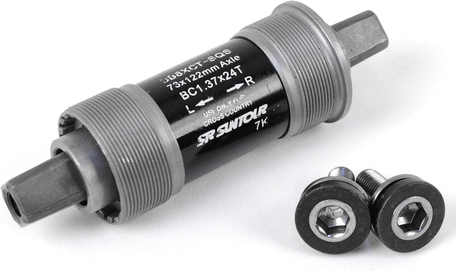 Suntour BB8-XCT-SQS122-CBT Square Tapered Bottom Bracket // 73x122mm // English