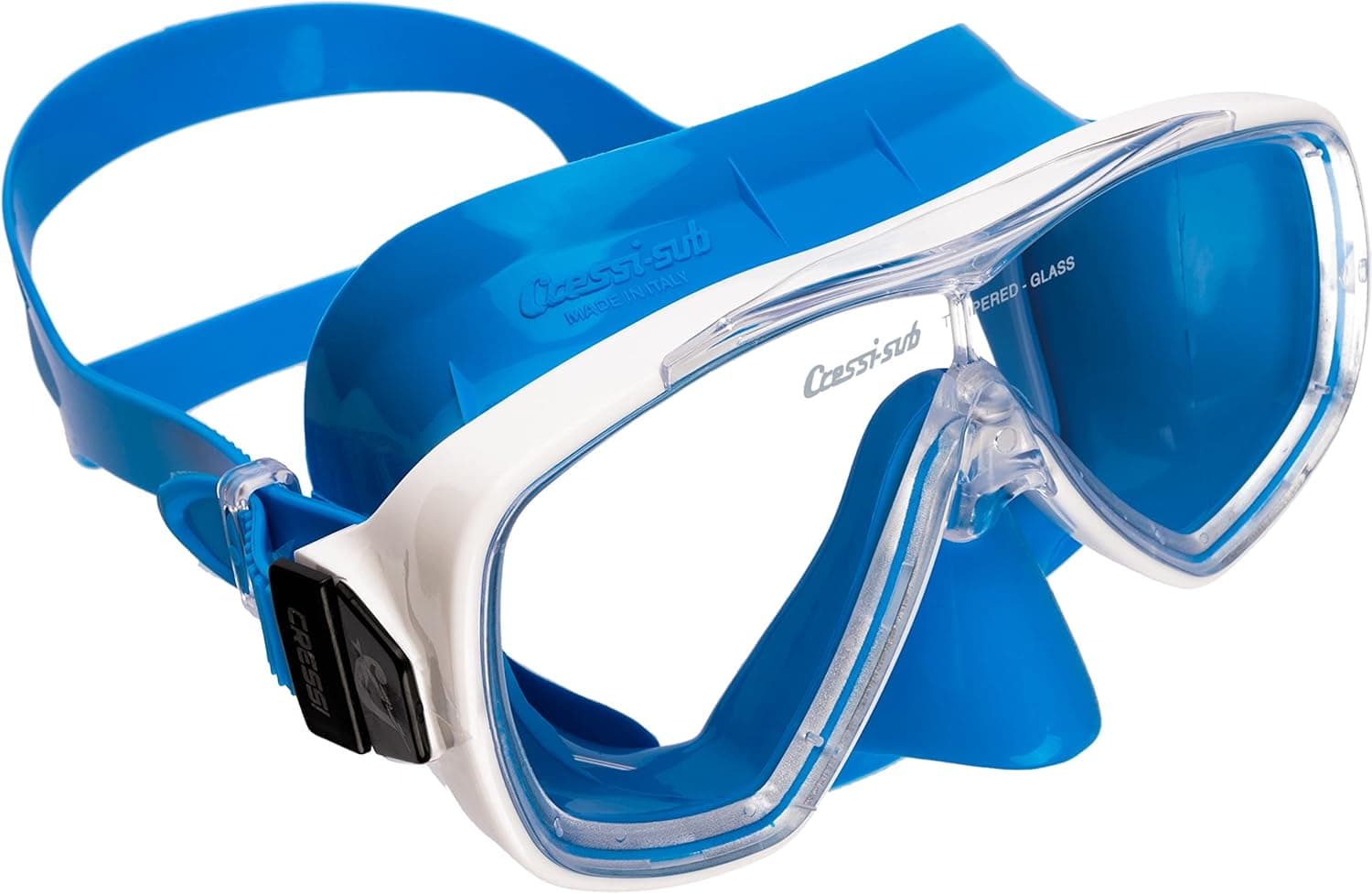 Cressi Adult Single Lens Snorkeling Diving Mask- Excellent View | Onda: made in Italy