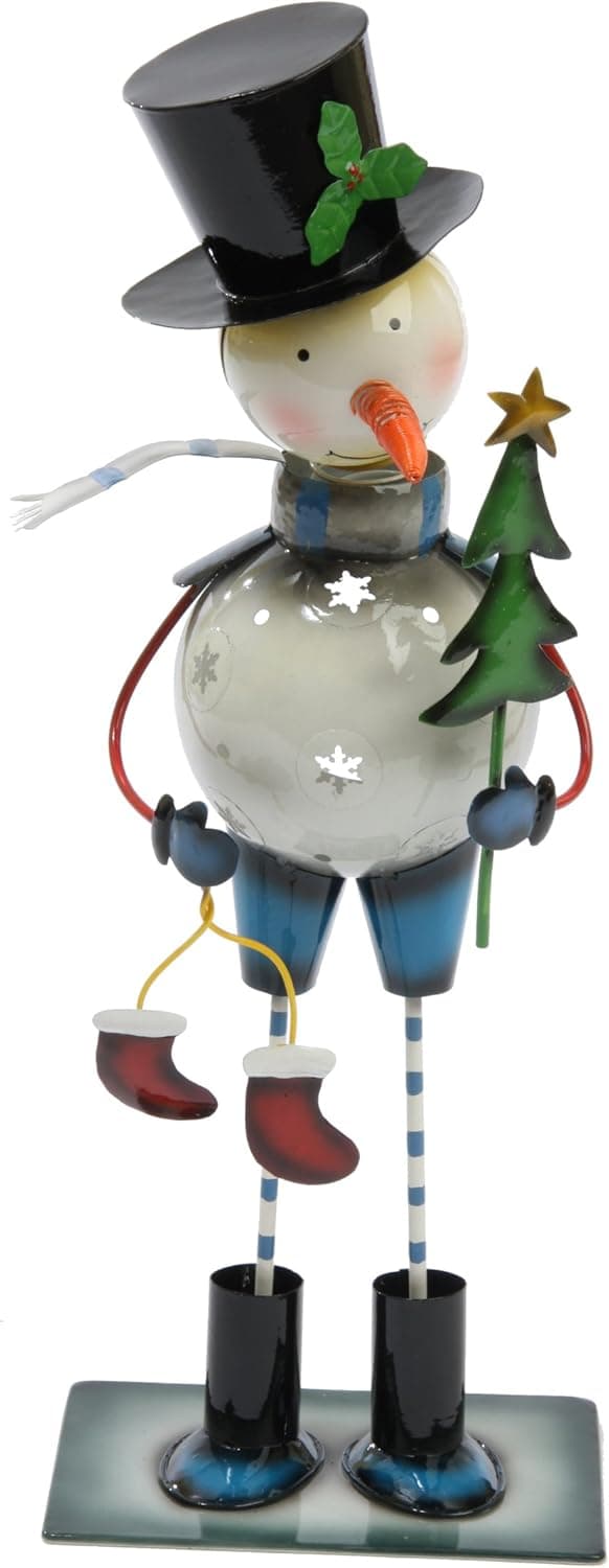 Toland Home Garden 242202 Snowman Flameless Candle Buddy