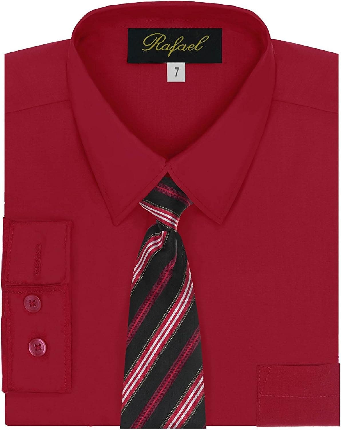 Rafael Boy's Dress Shirt & Tie