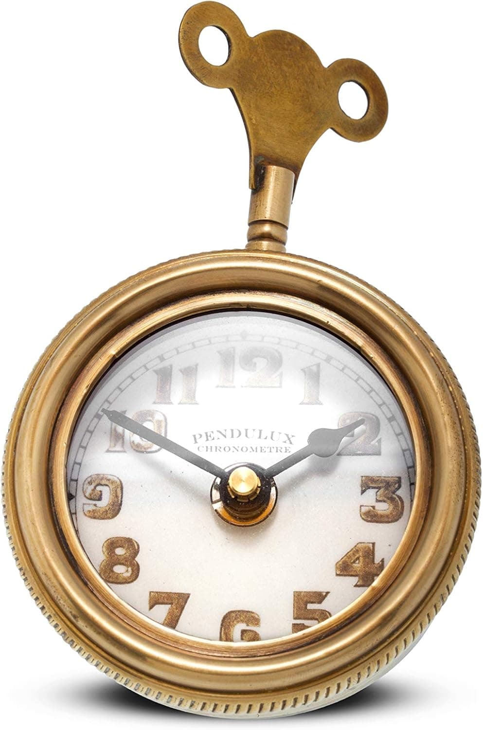 Pendulux, Table Clock, 3" H x 4.5" W x 5.5" D, 1.15 lbs - Mouse