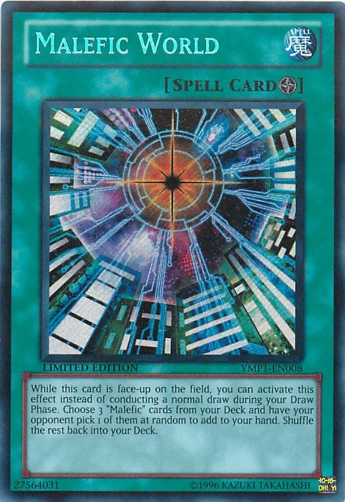 Yu-Gi-Oh! - Malefic World YMP1-EN008 Secret Rare - Bonds Beyond Time