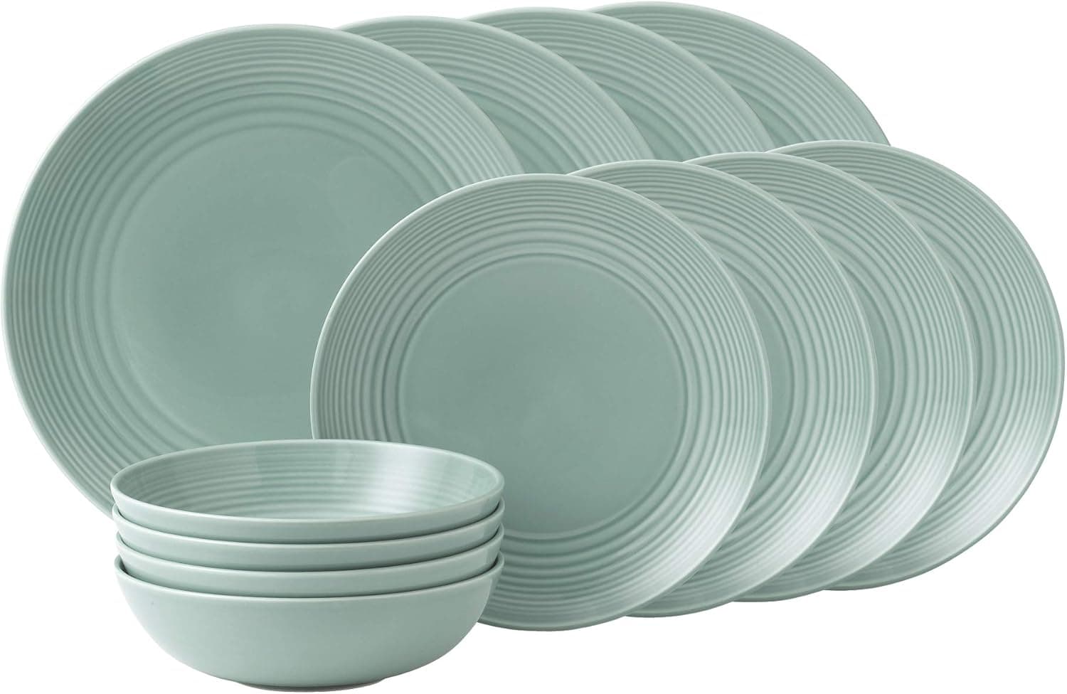 Royal Doulton Gordon Ramsay Maze 12 Piece Dinnerware Set Teal