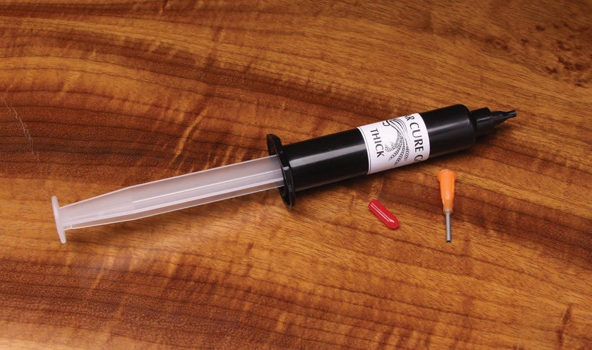 Thick Clear Cure Goo Syringe - Fly Tying