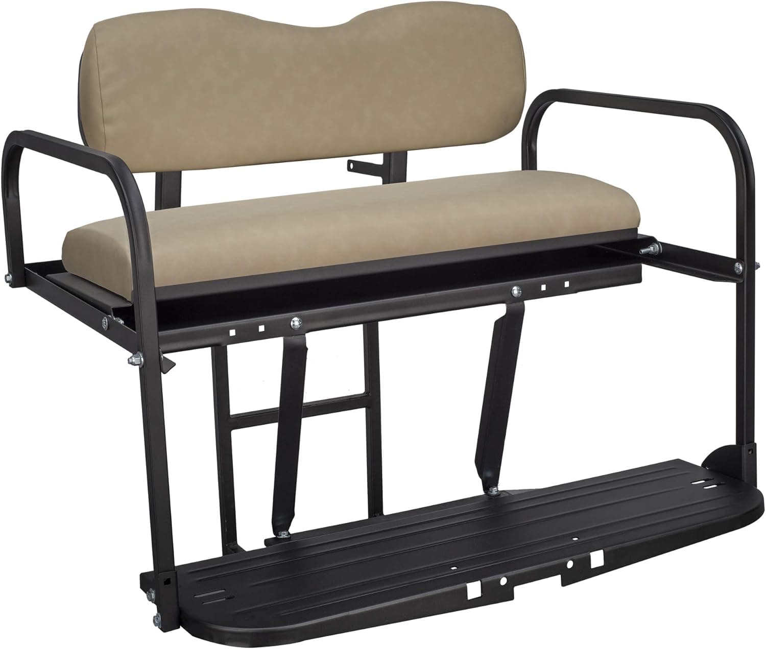 Gusto™ Club Car DS Golf Cart Flip Folding Rear Back Seat Kit - Buff