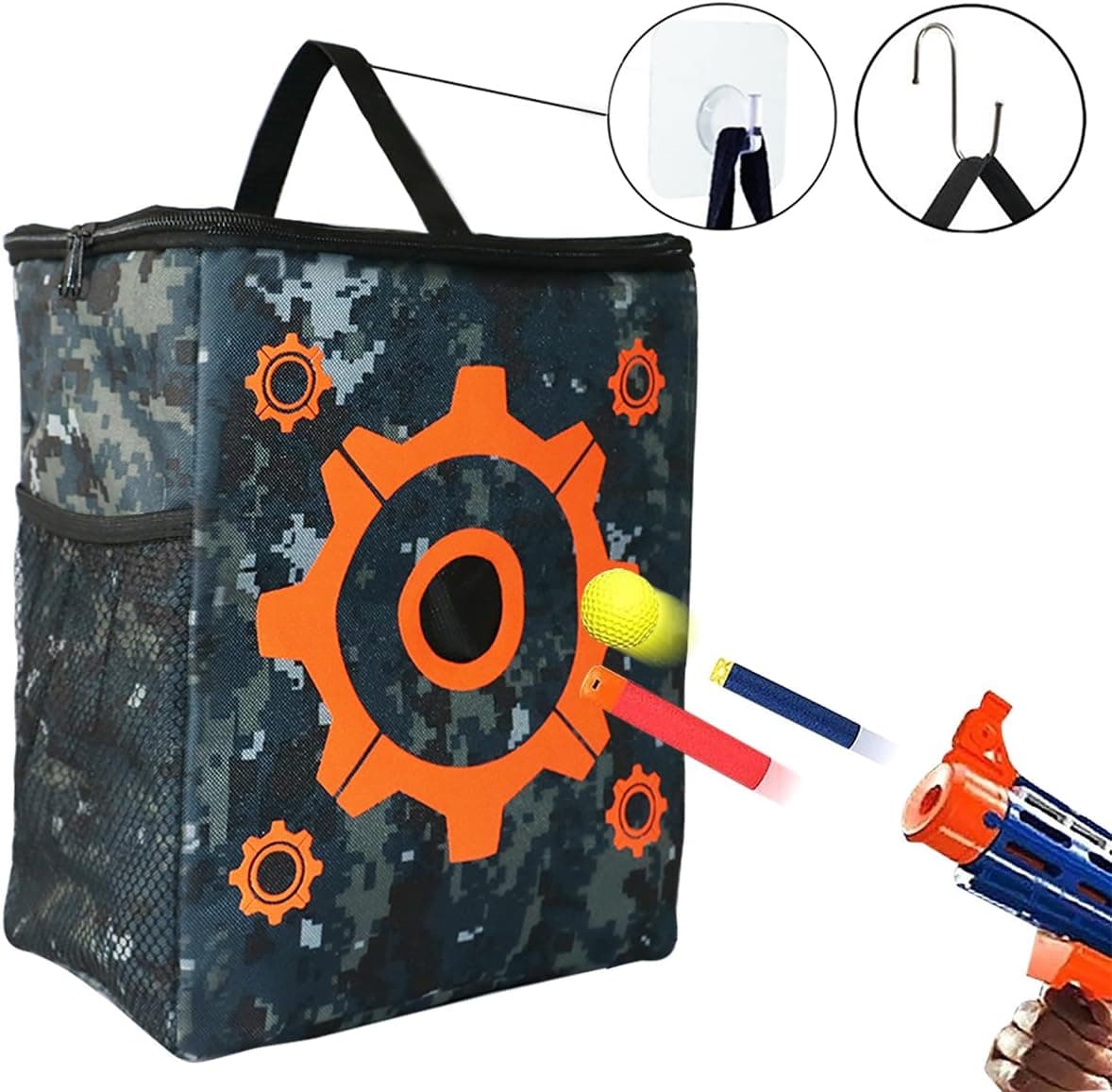 Target Pouch Storage Bag for Tactical Nerf Gun Games