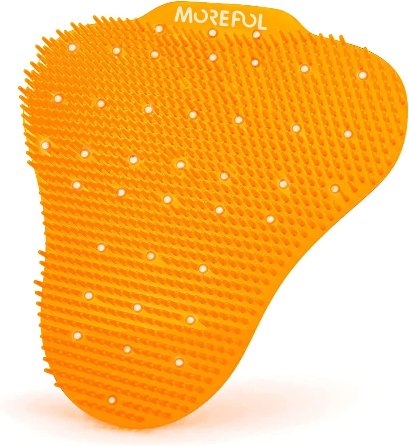 Urinal Screen Deodorizer 5 Pack Urinal Screen Cakes Long Lasting Odor Freshener Anti-Splash Protection for Public Facilities Bathrooms Office Stadiums(Orange)