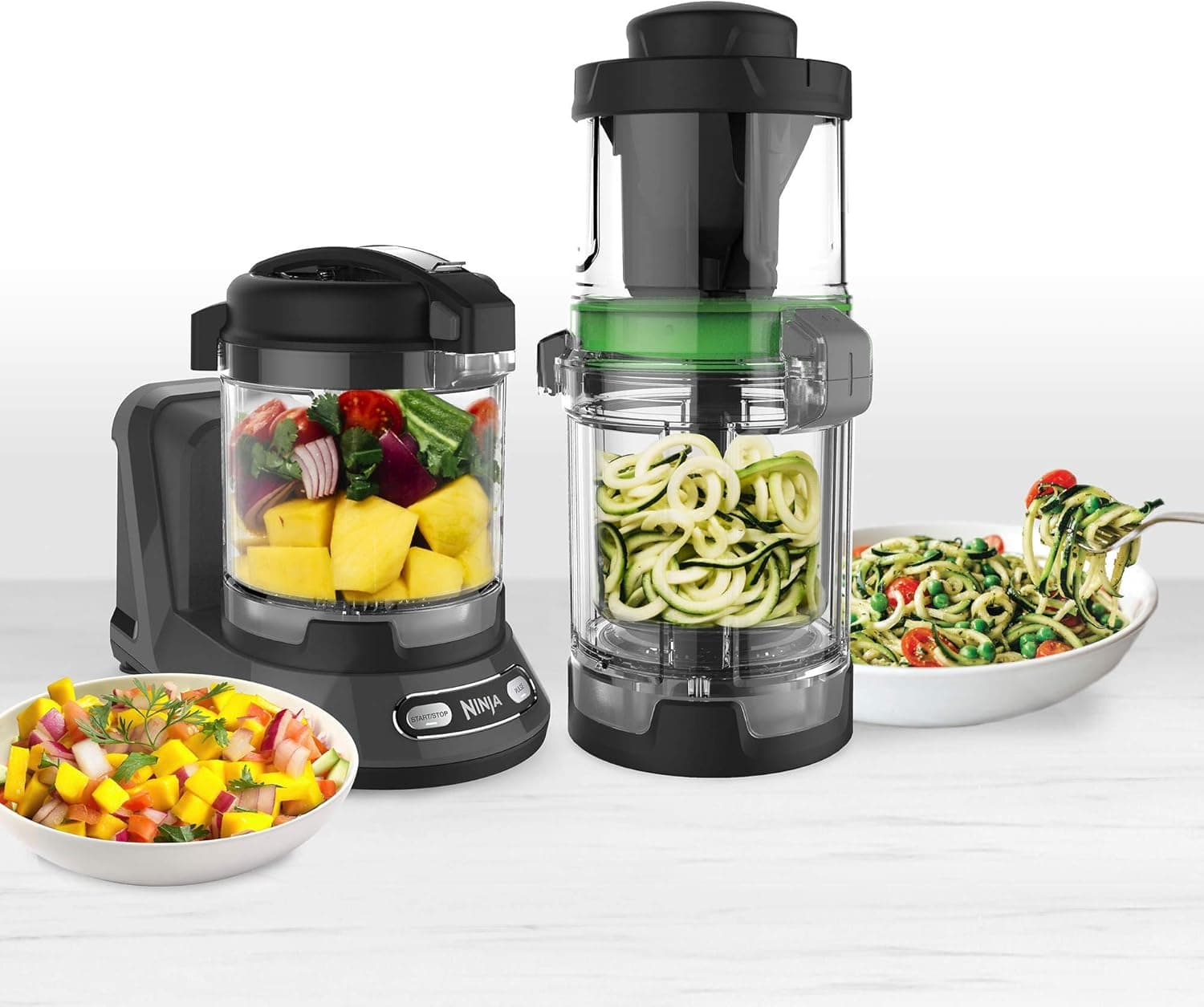 Ninja Precision Food Processor with Auto-Spiralizer 400W BPA-free - NN310A