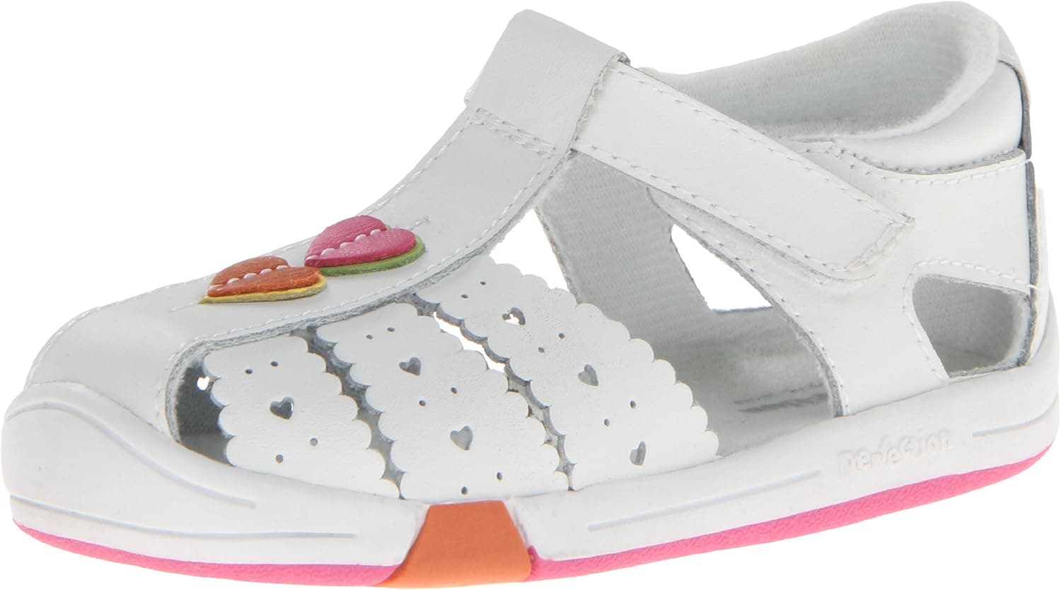 Jumping Jacks Heart Line Fisherman sandal (Toddler)