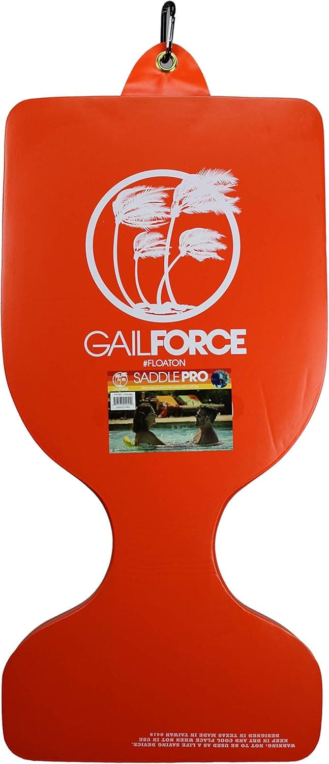 Gail Force Water Sports Saddle Float - Orange