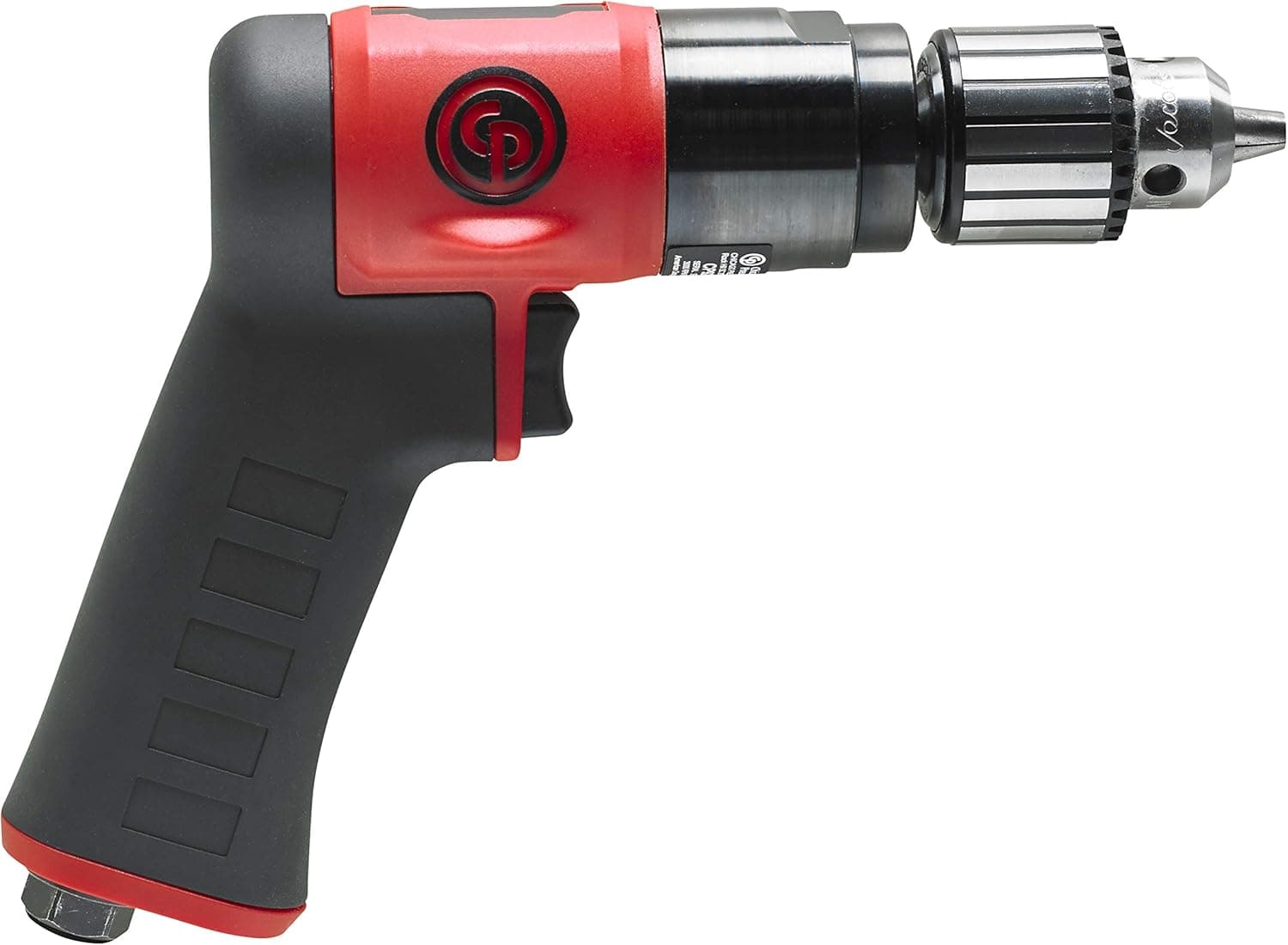 Chicago Pneumatic CP9285C - Air Power Drill, Hand Drill, Power Tools & Home Improvement, 3/8 Inch (10 mm), Keyed Chuck, Pistol Handle, 0.62 HP / 460 W, Stall Torque 4.1 ft. lbf / 5.5 Nm - 3000 RPM