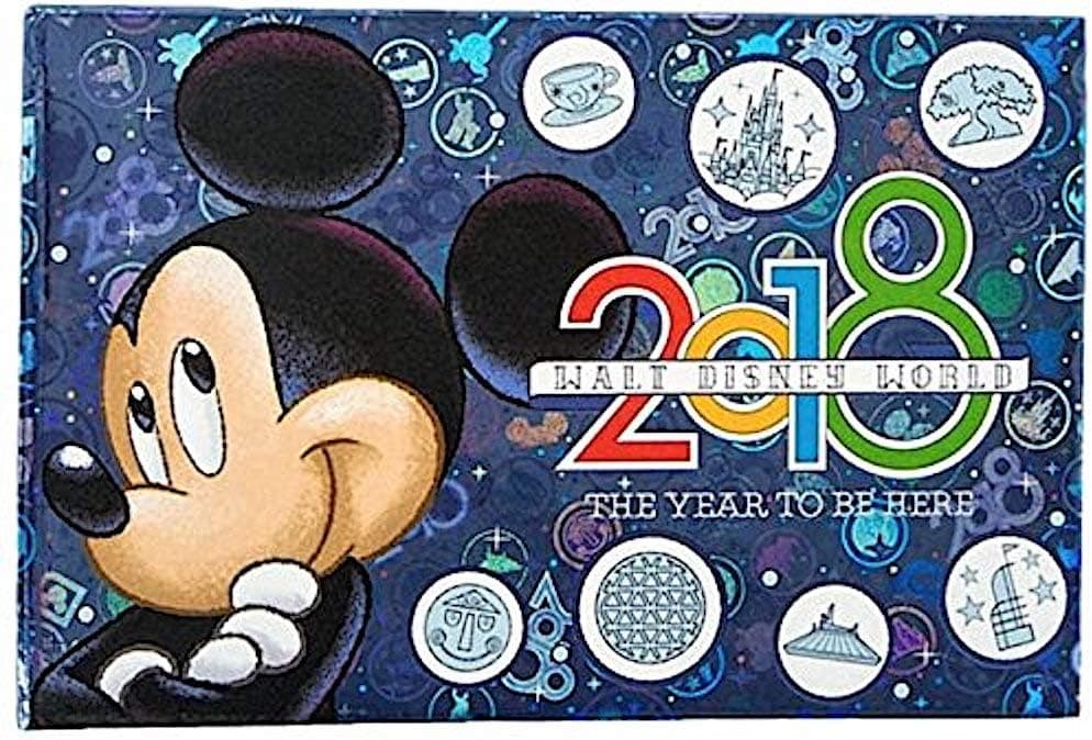 Walt Disney World 2018 Year to Be Here Small Photo Album Holds 100