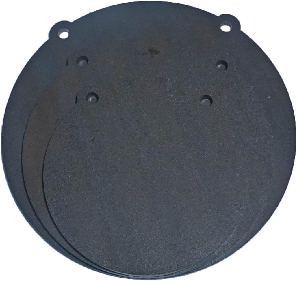 Tactical Scorpion Gear TSG-GGCB4 Combo Set AR500 3/8" x 8", 10 and 12" Steel Shooting Target Gong Laser Cut