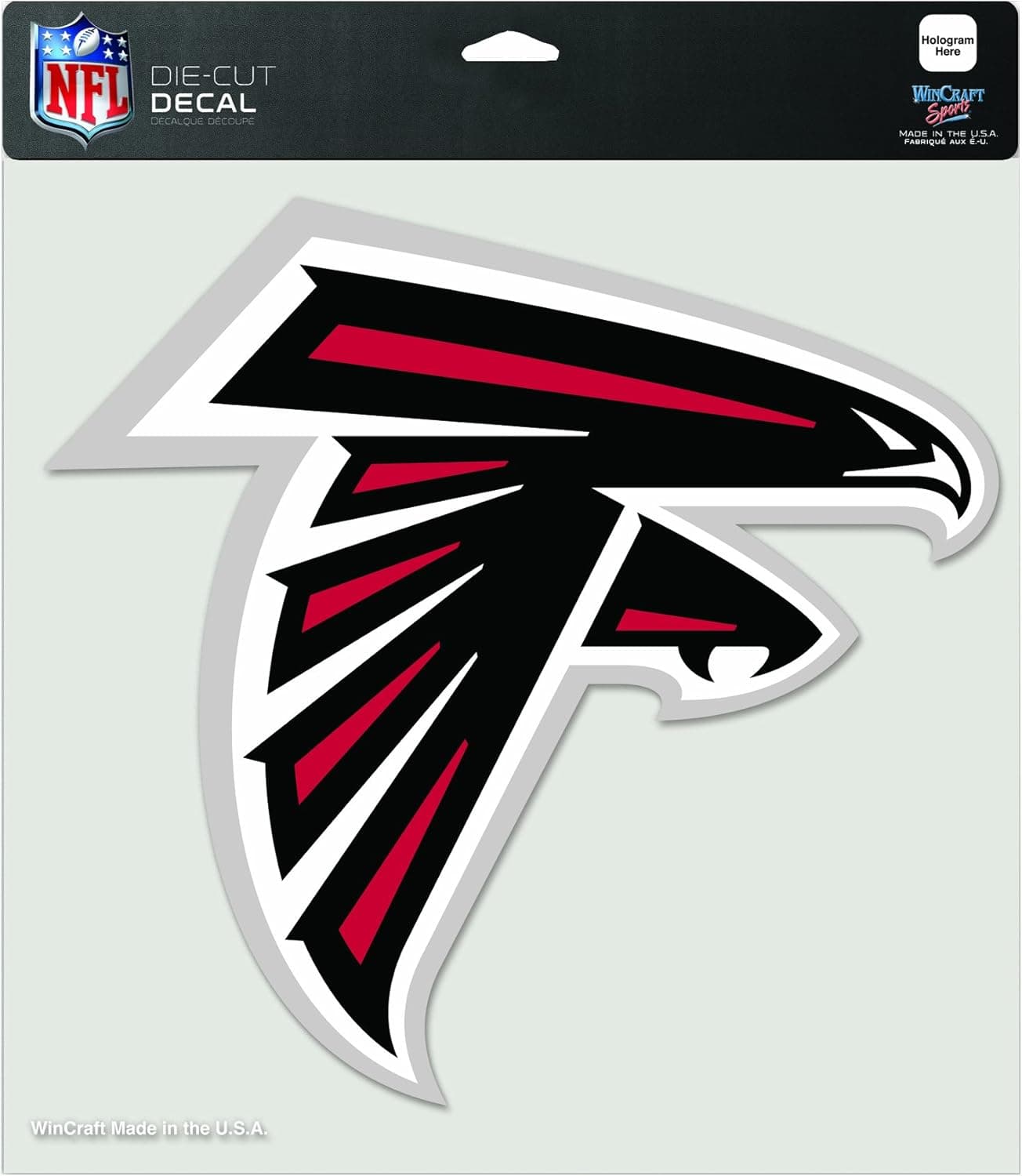 WinCraft NFL Tailgate & Party 8-by-8 Inch Die Cut Colored Decal