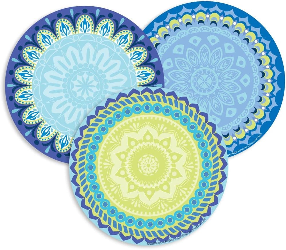 Eureka Educational Blue Harmony Assorted Round (841355)