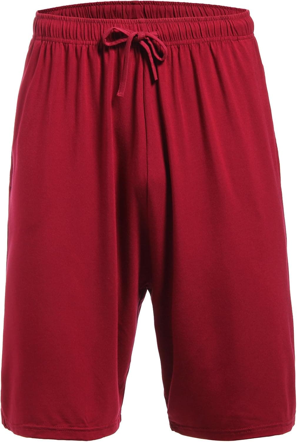 Latuza Men's Pajama Bottom Shorts M WineRed