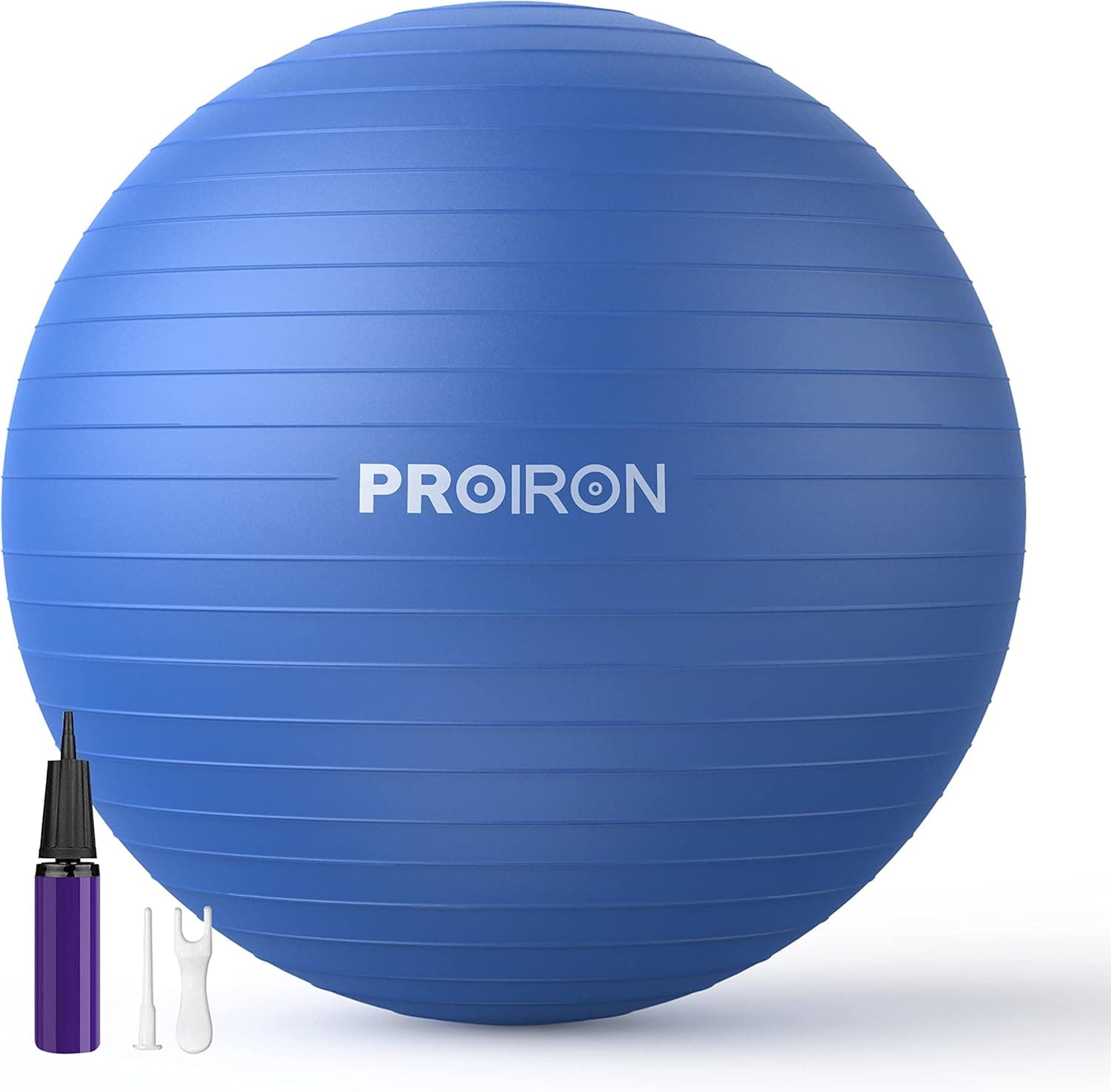 PROIRON Exercise Ball 75cm Extra Thick Yoga Ball Chair, Anti-Burst Stability Ball Supports 2200lbs for Fitness, Birthing, Physical Therapy, Pilates Balance Ball with Quick Pump