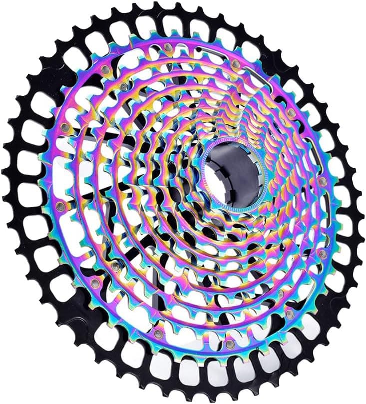 Bibike 11 Speed Bicycle Cassette 11-50T Ultralight Cassette Compatible with Shimano Sram (Except XD &Micro Spline)