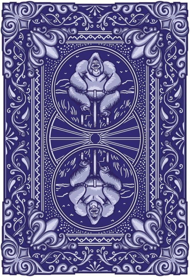 Albino Dragon Gorilla Deck Playing Cards
