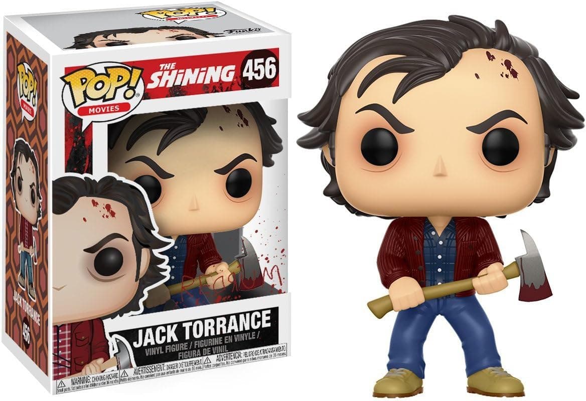 Jack Torrance: The Shining x Funko POP! Movies Vinyl Figure & 1 PET Plastic Graphical Protector Bundle [#456 / 15021 - B]