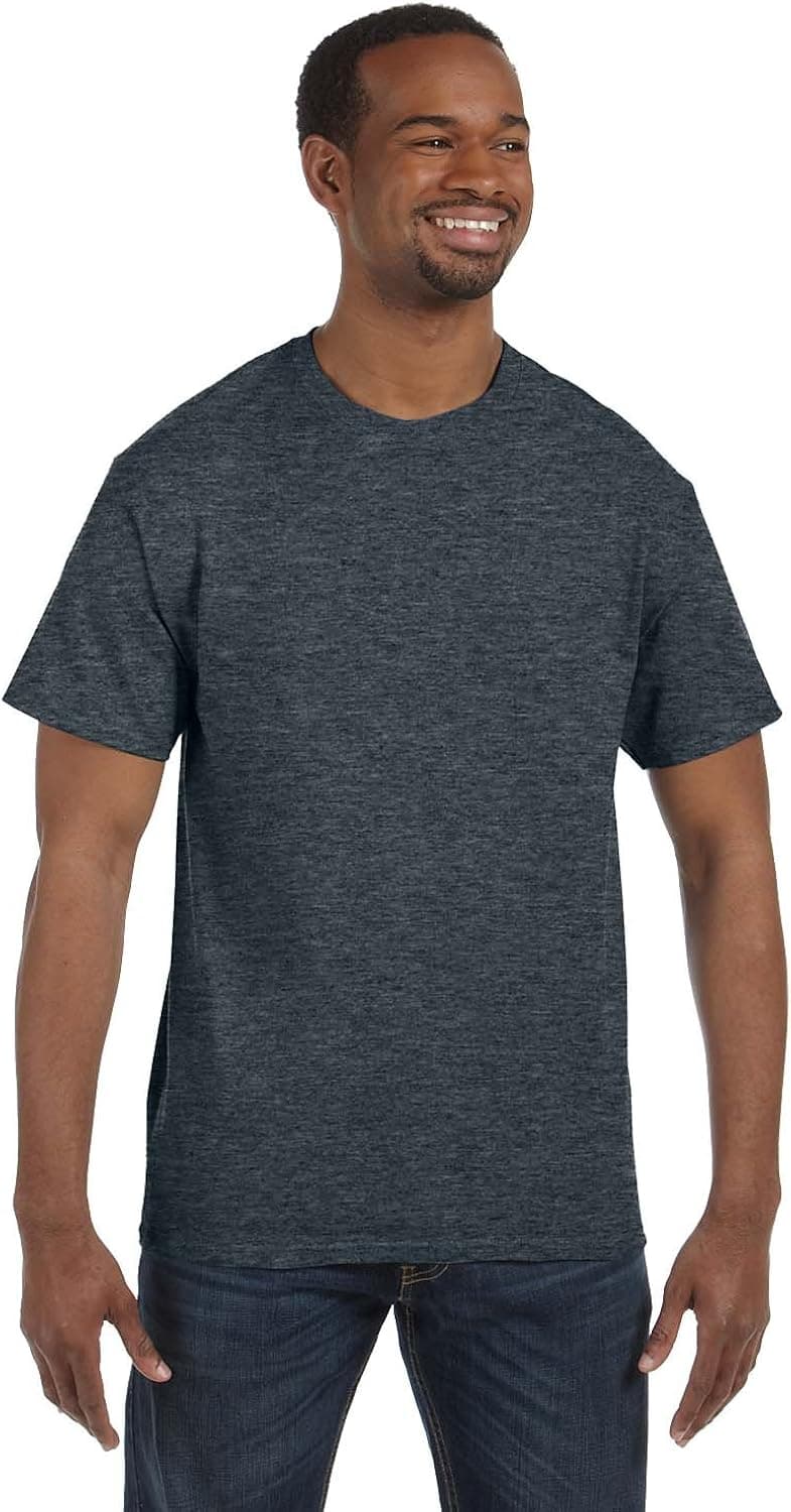 Jerzees Men's Adult Short-Sleeve T-Shirt 3 Pack