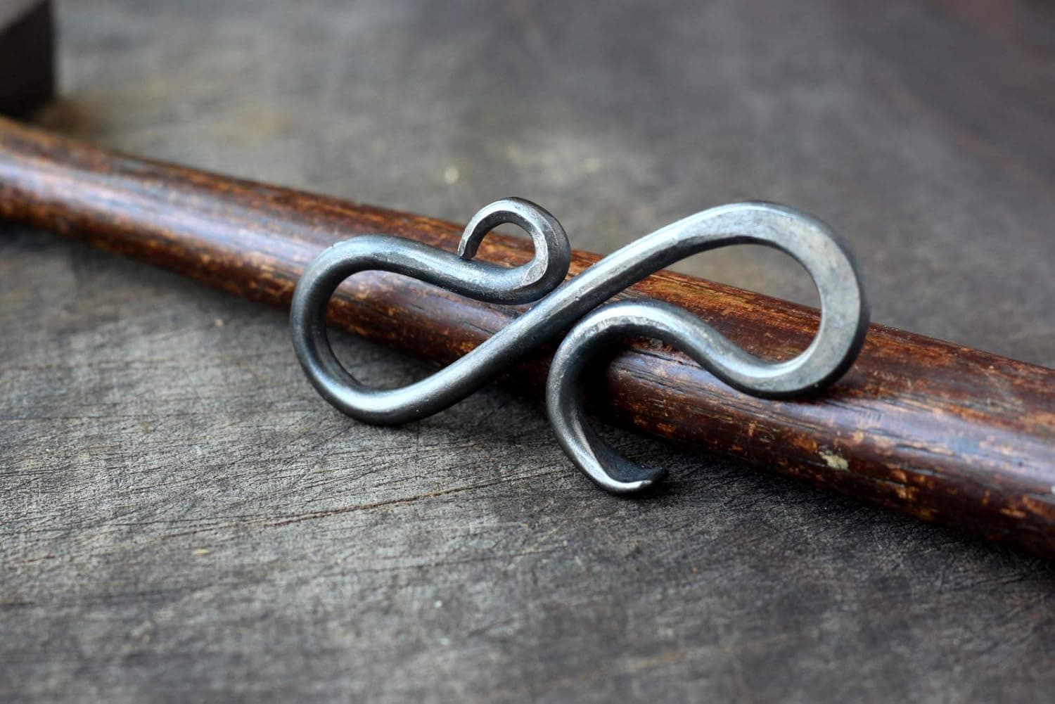 Mini Keychain Bottle Opener Hand Forged Blacksmith