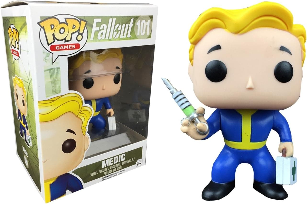 Funko Pop! Games Fallout Vault Boy Medic #101 (Hot Topic Mystery Exclusive)