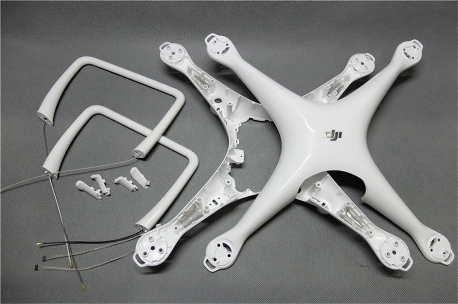 DJI Phantom 4 Body Shell Top & Bottom Cover + Landing Gear Antenna For DJI Phantom 4 Parts Accessories