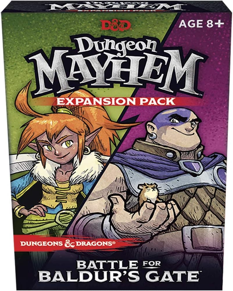 Dungeons & Dragons Wizards of The Coast Dungeon Mayhem: Battle for Baldur’S Gate (C76940000), Black