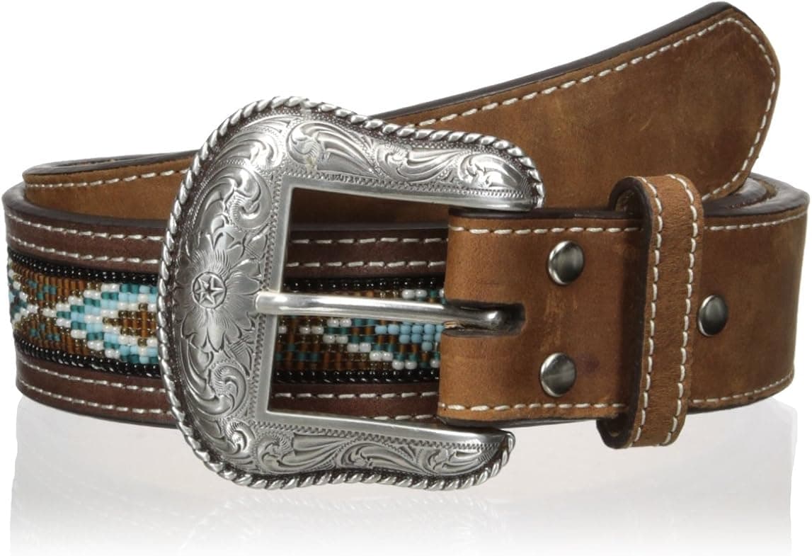 Nocona Belt Co. Men's Old School Blue Bead