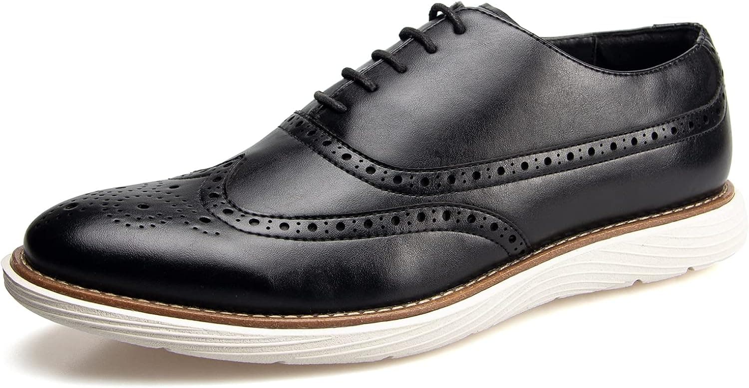 JITAI Men's Dress Shoes Fashion Casual Shoes Oxford Shoes Formal Shoes for Men