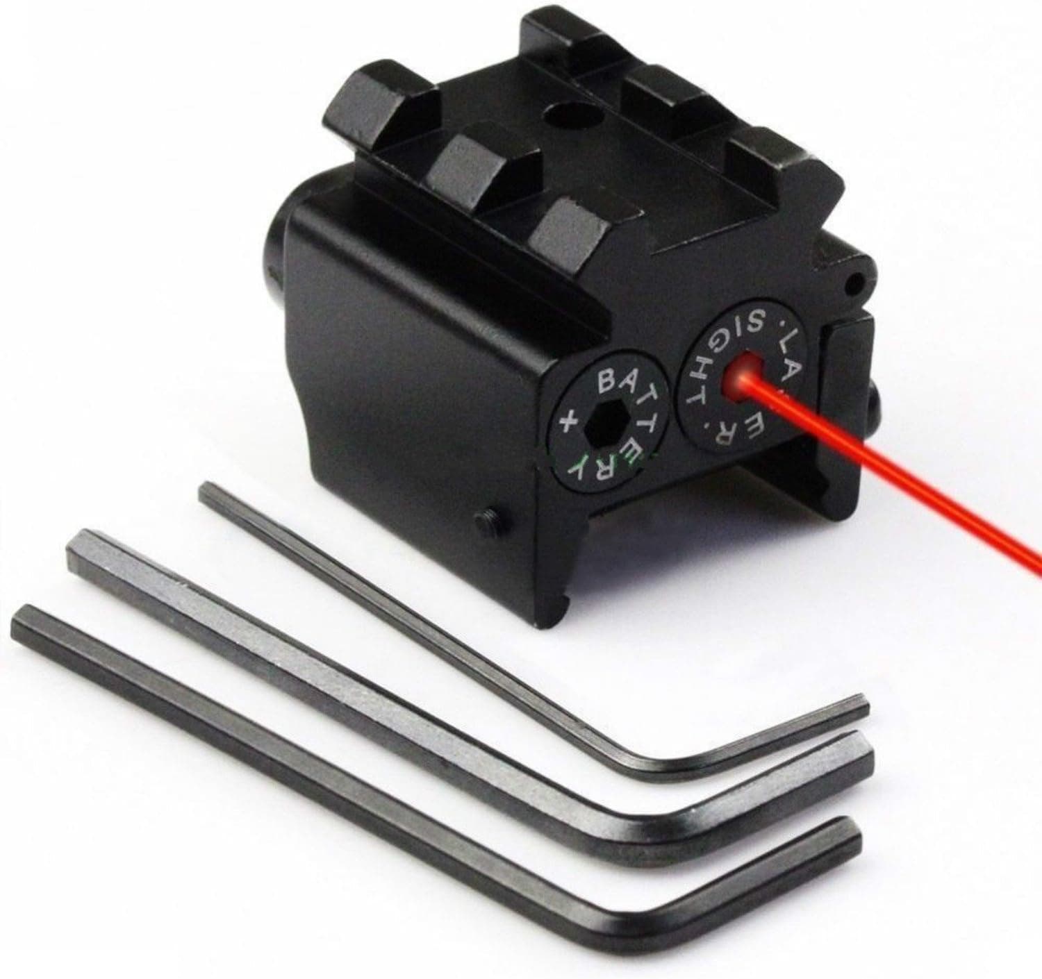 Red Dot Pistol Laser Sight Targets Hunting Gun Scope Pointer Weaver/ Picatinny Rail Adapter for Refile Handgun Tactical Sight Shockproof Waterproof