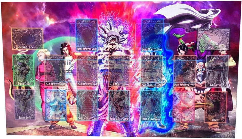 TownShop - Custom Playmat Master Rule 4 Link Zones Custom Playmat - MTG TCG VG Playmat
