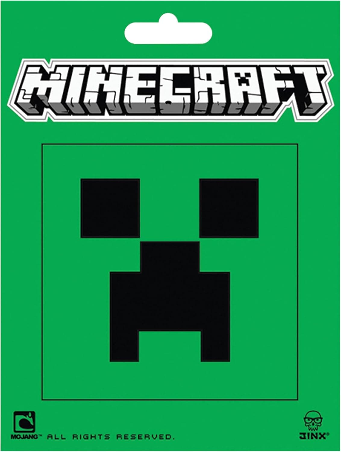 Minecraft- Creeper Face Sticker